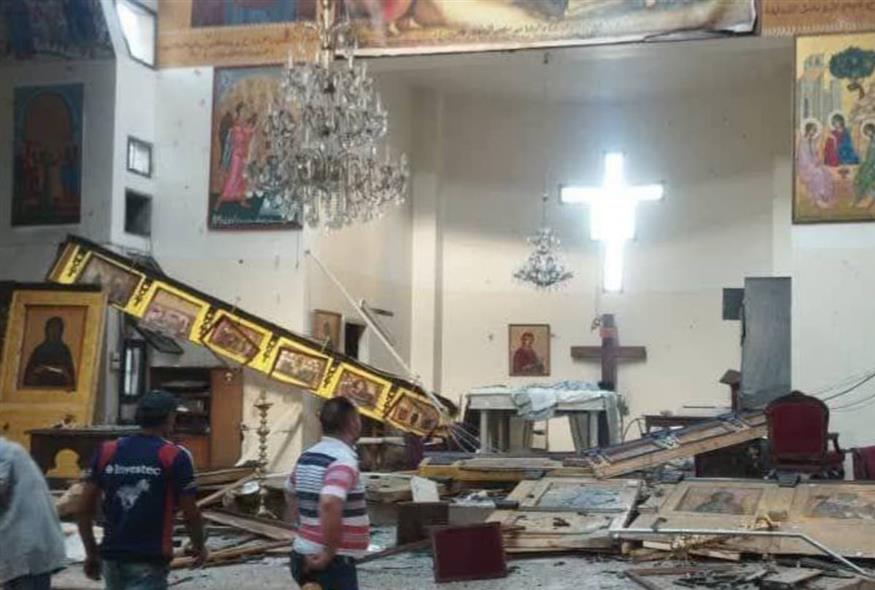 Εκκλησία Προφήτη Ηλία στη Συρία