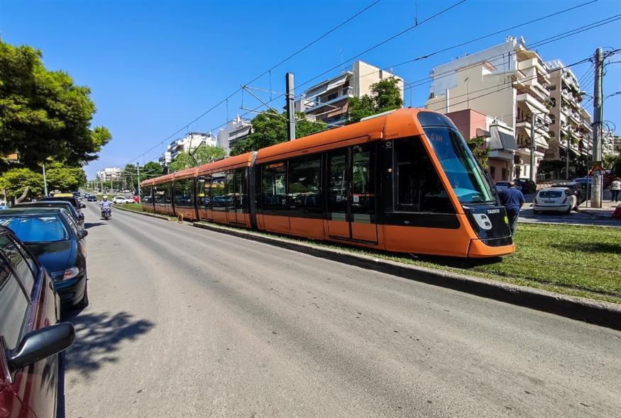 Τραμ (ΓΙΑΝΝΗΣ ΠΑΝΑΓΟΠΟΥΛΟΣ/EUROKINISSI)