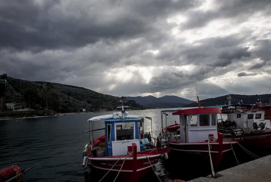 Βροχερός καιρός (Eurokinissi)