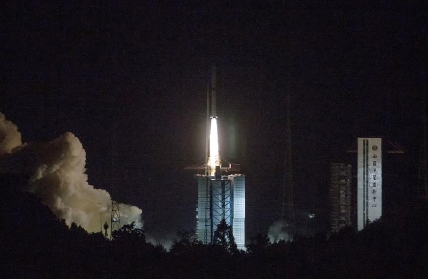 Το διαστημικό σκάφος Chang'e-4 (Cai Yang/Xinhua via AP)