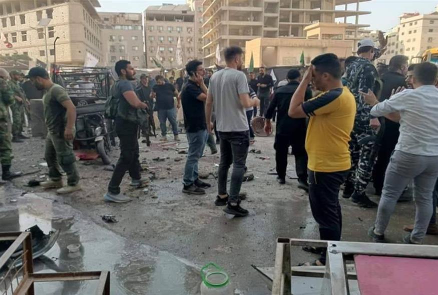 Έκρηξη έξω από ιερό στη Συρία/twitter /Spriter Team