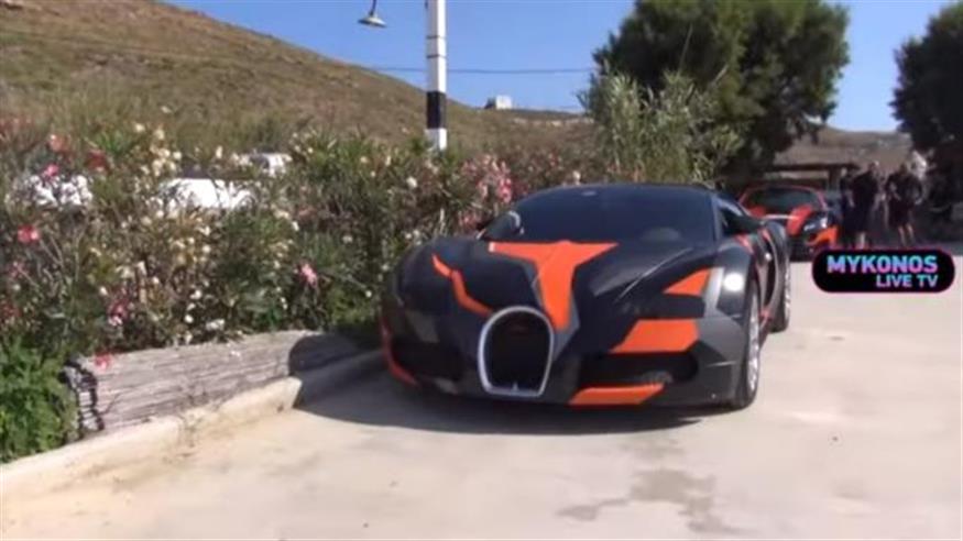 Μια Bugatti Veyron, χιλίων + ίππων