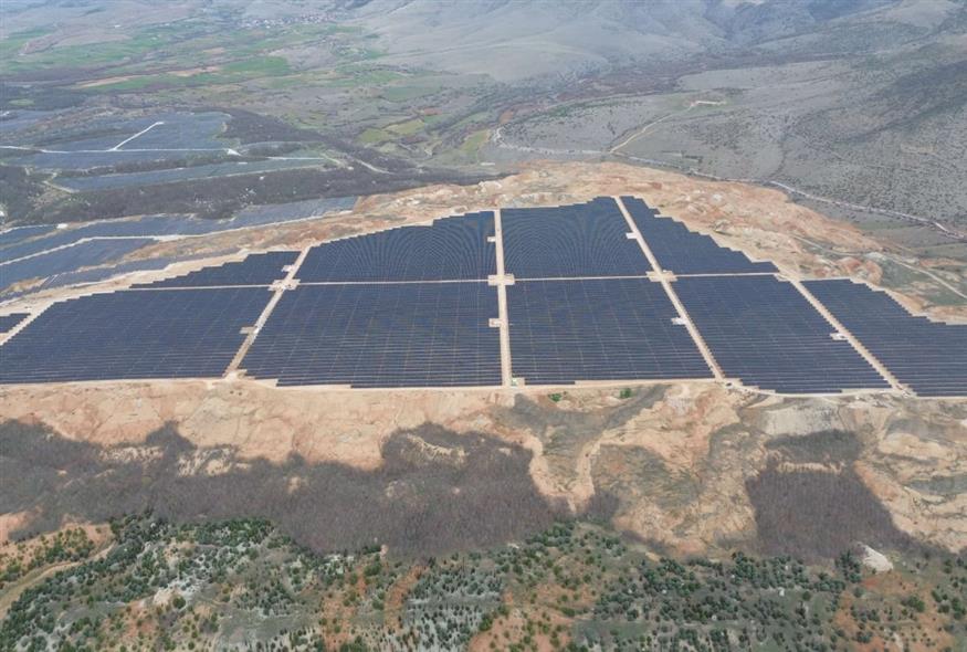 Το φωτοβολταϊκό πάρκο της ΔΕΗ στη Δυτική Μακεδονία (INTIME NEWS)