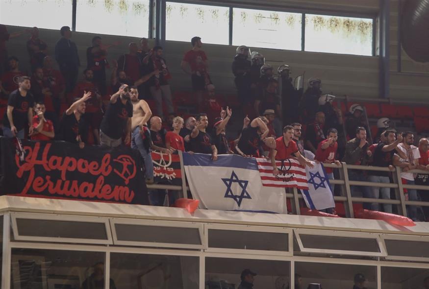 Ένταση στον αγώνα ΑΕΚ- Χάποελ Ιερουσαλήμ/ Eurokinissi (gallery)