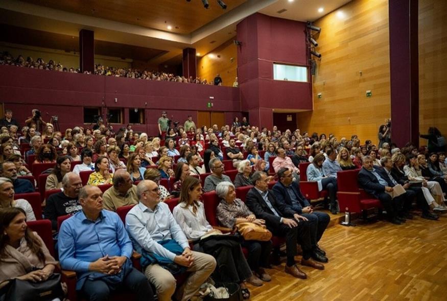 Ορχάν Παμούκ στο Φεστιβάλ Βιβλίου Χανίων Ορχάν Παμούκ στο Φεστιβάλ Βιβλίου Χανίων (Copyright: Παναγιώτης Φραγκουλίδης)