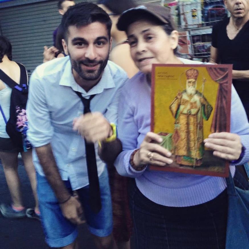 Ελένη Λουκά Pride Εγώ με την Ελένη Λουκά στο Pride 2015