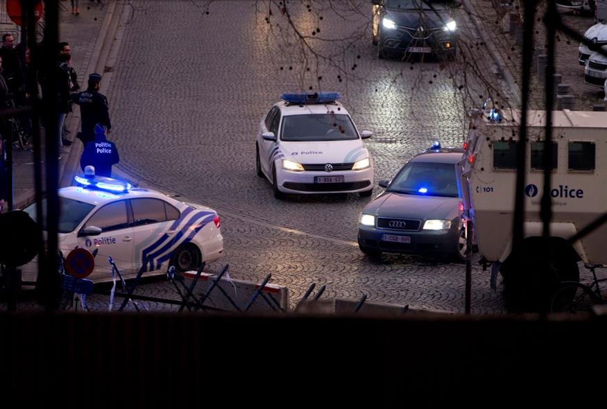 Αστυνομία στο Βέλγιο (AP Photo/Virginia Mayo)
