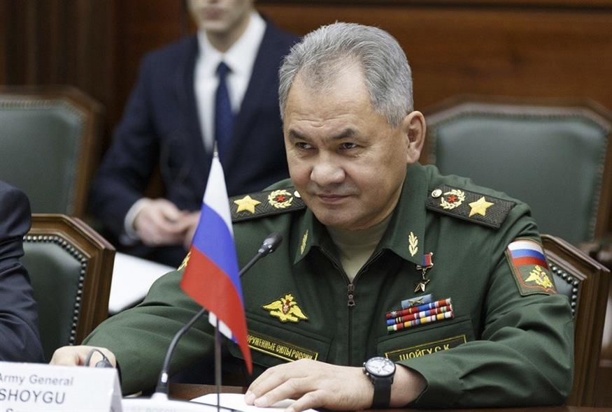 Ο ρώσος υπουργός άμυνας, Σεργκέι Σοϊγκού (Associated Press)