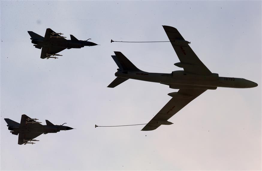Μαχητικό αεροσκάφος - φωτ. αρχείου/(AP Photo/Ng Han Guan)