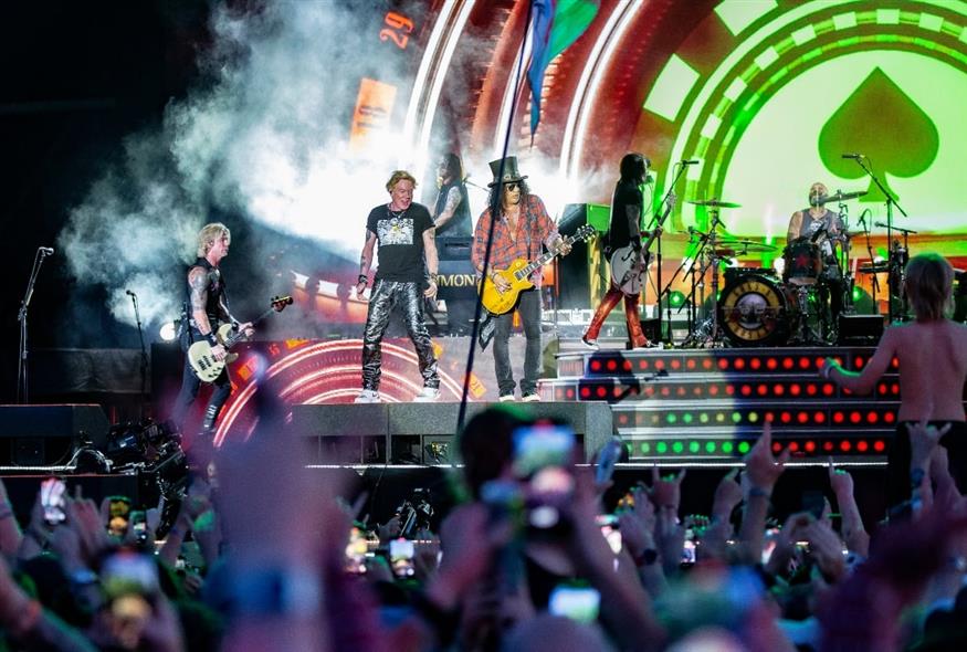Guns 'N Roses (Copyright: Joel C Ryan/Invision/AP)
