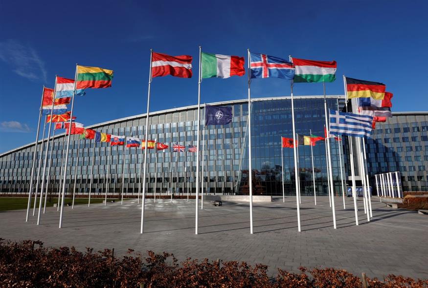 Η βάση του ΝΑΤΟ στις Βρυξέλλες (AP Photo/Olivier Matthys, File)