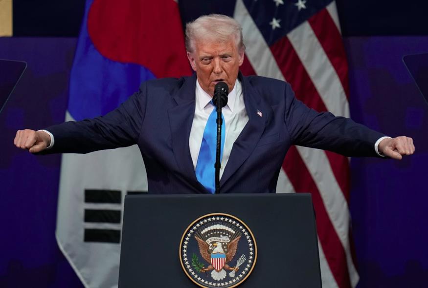 Ο Αμερικανός πρόεδρος Ντόναλντ Τραμπ (AP)