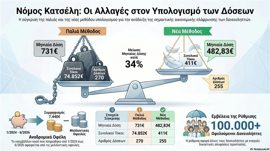 Αλλαγές στις δόσεις