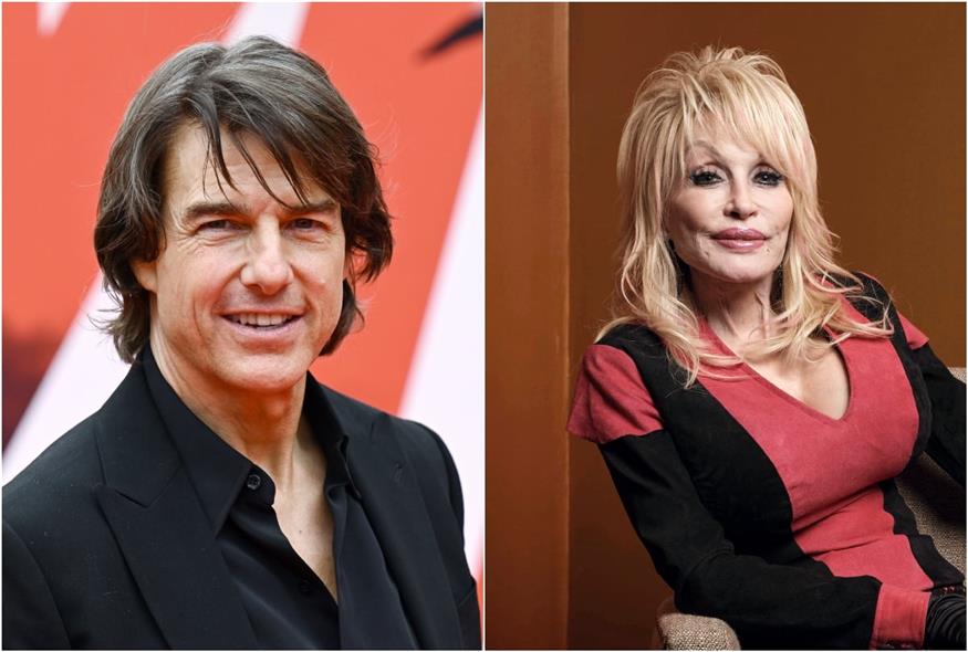 Τομ Κρουζ - Ντόλι Πάρτον (AP)