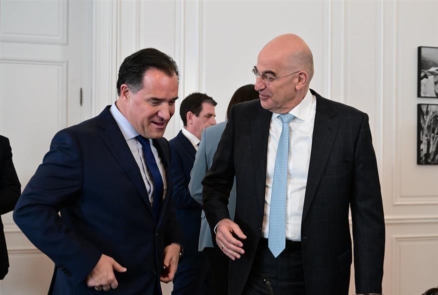 Γεωργιάδης και Δένδιας (ΓΙΩΡΓΟΣ ΚΟΝΤΑΡΙΝΗΣ/EUROKINISSI)