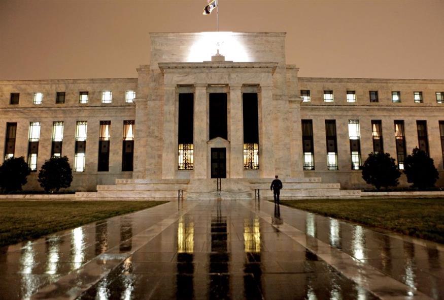 Το κτίριο της Federal Reserve στην Washington (AP Photo/J. Scott Applewhite, file)