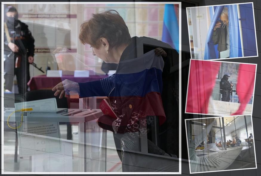 Δημοψήφισμα στην Ουκρανία / Ethnos.gr με φωτογραφίες από AP