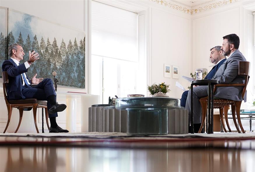 Ο Κυριάκος Μητσοτάκης στο Ώρα Ελλάδος Ο Κυριάκος Μητσοτάκης στο Ώρα Ελλάδος
