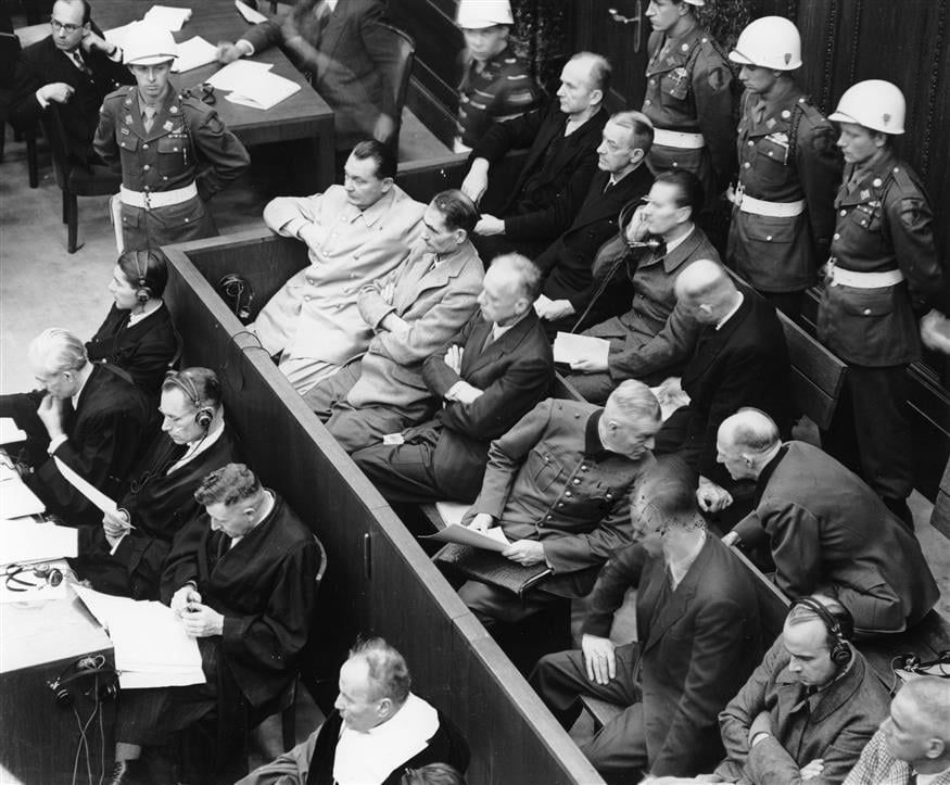 Οι δικαστές στη Νυρεμβέργη αποφάσισαν για τους εγκληματίες πολέμου. /copyright Ap Photos