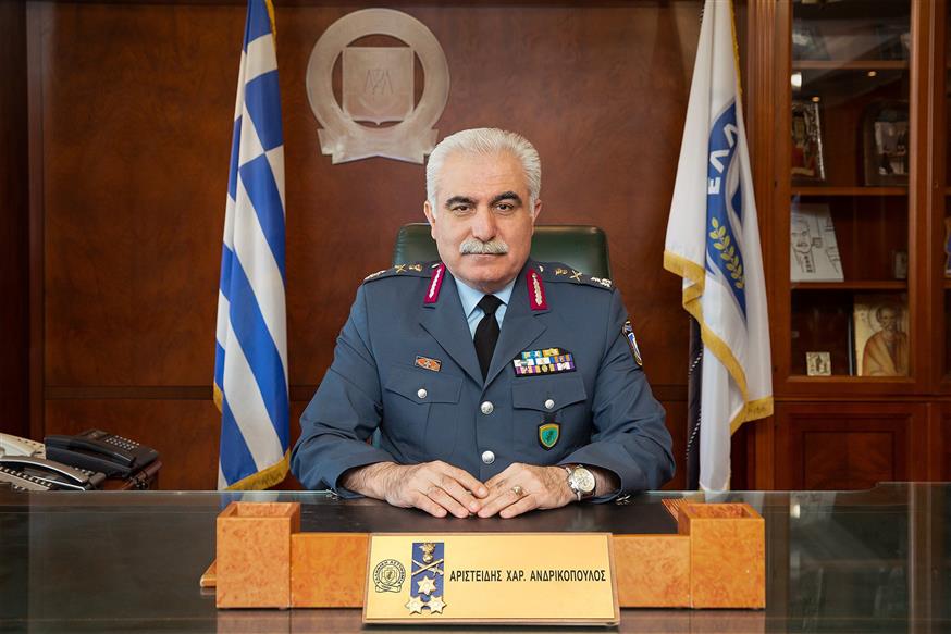 Ο αρχηγός της ΕΛ.ΑΣ. (copyright: astynomia.gr)