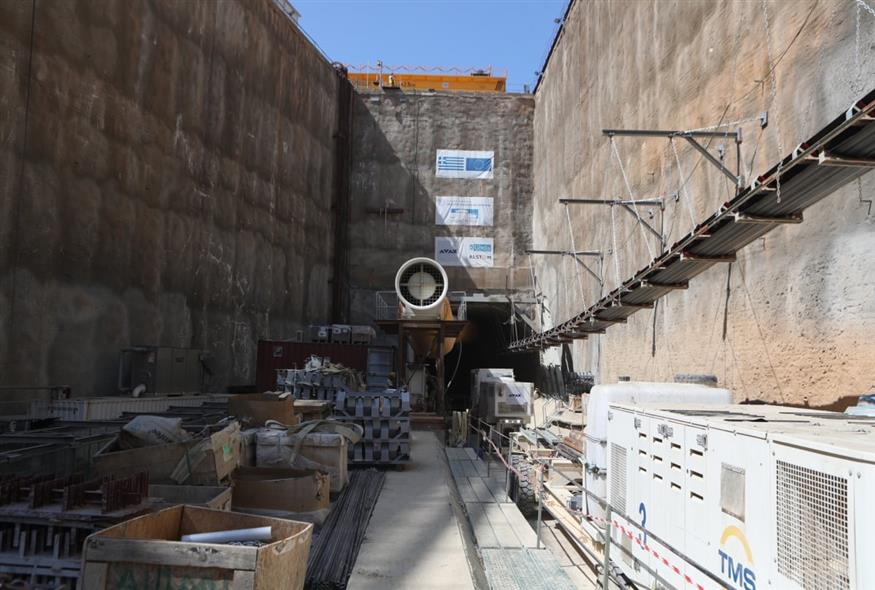 Εργασίες για τη γραμμή 4 του μετρό (ΣΩΤΗΡΗΣ ΔΗΜΗΤΡΟΠΟΥΛΟΣ/EUROKINISSI)