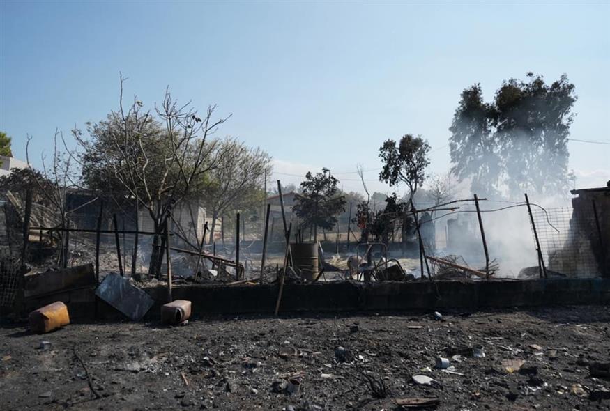 Κερατέα - Καμμένο σπίτι