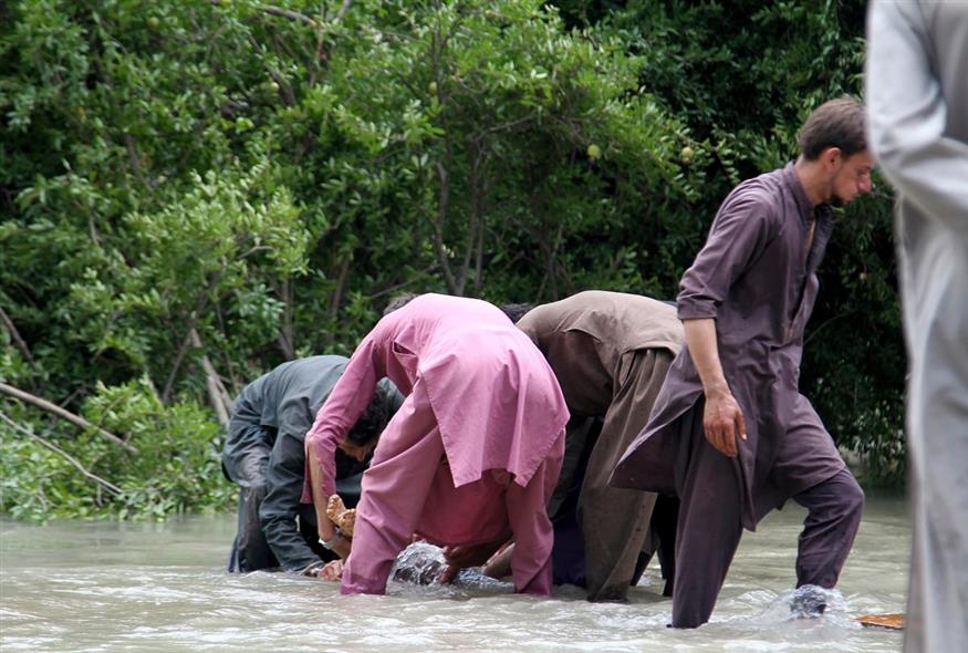 Πλημμύρες στο Αφγανιστάν (AP Photo/Ubidullah Abid)
