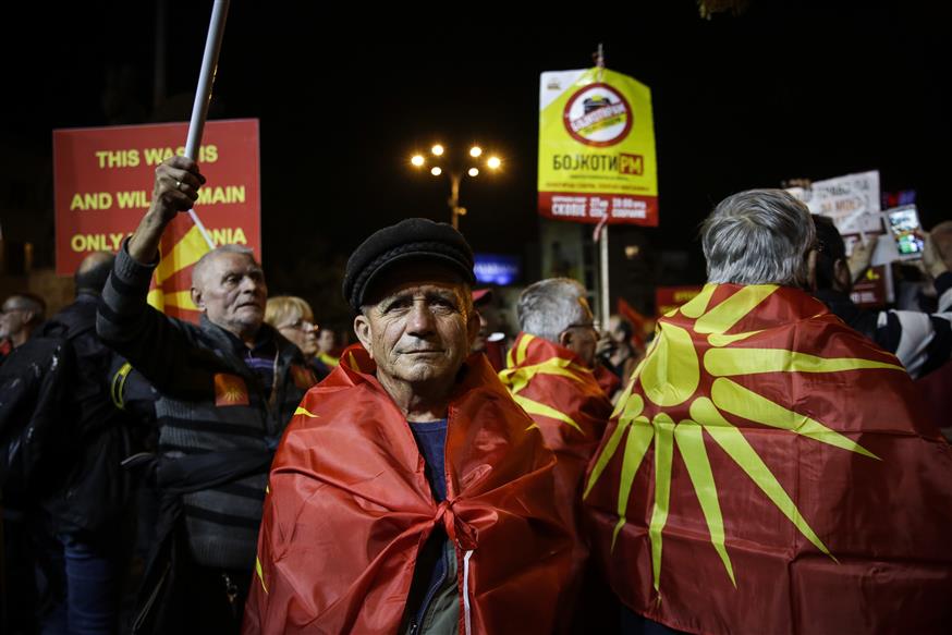 Ο πρώην αρχηγός των μυστικών υπηρεσιών εμπλέκεται στις αποσκιρτήσεις του VMRO (Eurokinissi/Στέλιος Μίσινας)