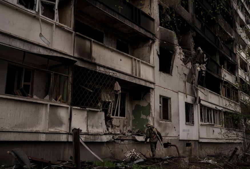 Καταστροφές στο Χάρκοβο (AP Photo/Felipe Dana)