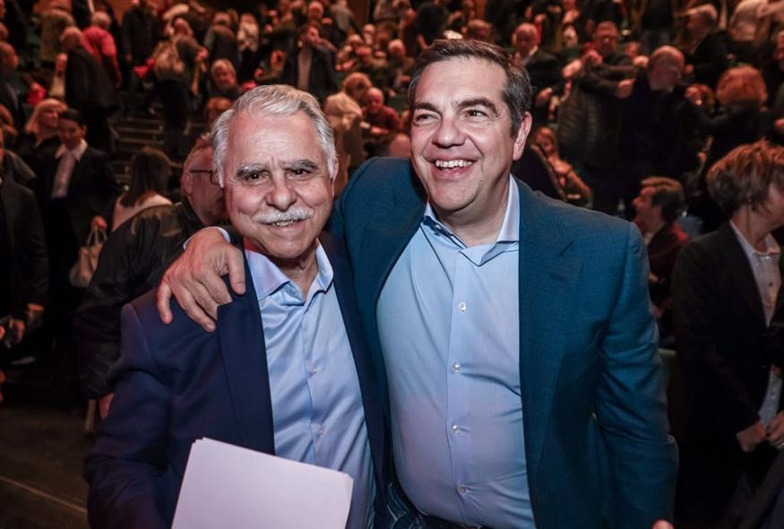 Γιάννης Μπαλάφας - Αλέξης Τσίπρας (ΓΙΑΝΝΗΣ ΠΑΝΑΓΟΠΟΥΛΟΣ/EUROKINISSI)