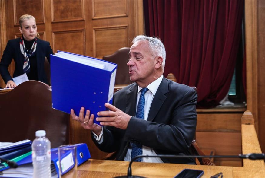 Ο Μάκης Βορίδης στην Εξεταστική Επιτροπή (ΓΙΑΝΝΗΣ ΠΑΝΑΓΟΠΟΥΛΟΣ/EUROKINISSI)