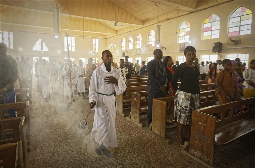 Χριστιανοί στη Νιγηρία/(AP Photo/Ben Curtis)