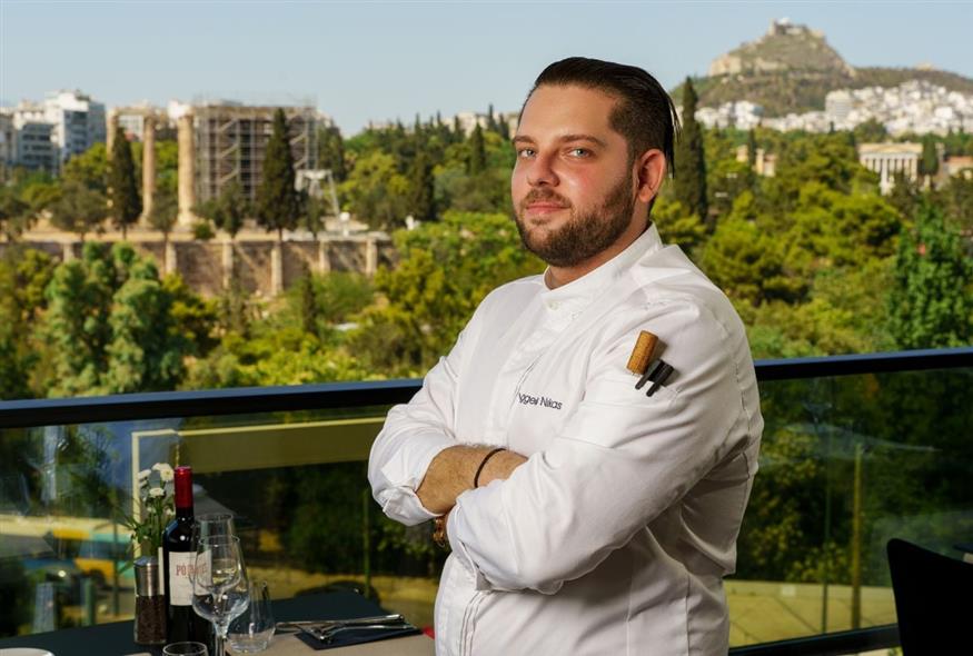 Ο σεφ Βαγγέλης Νίκας