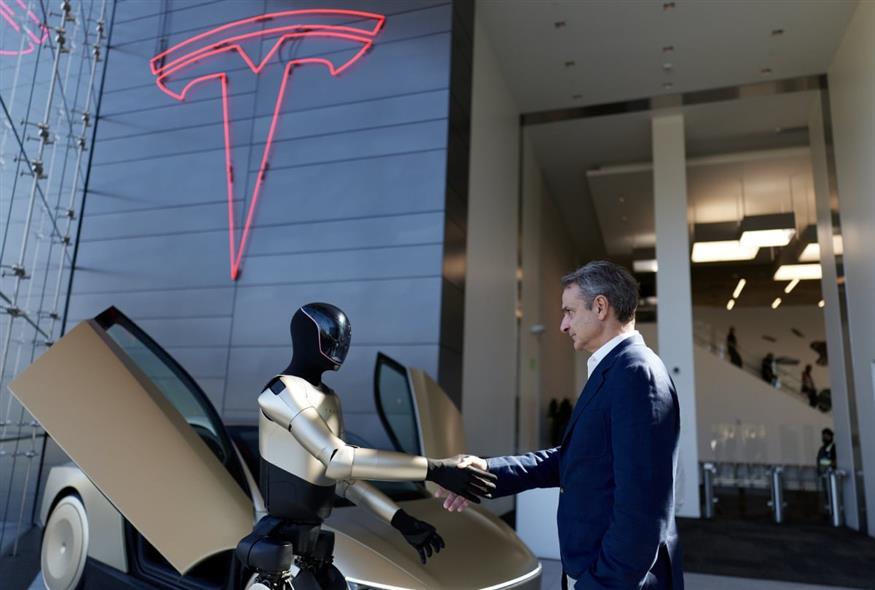 Επίσκεψη Μητσοτάκη σε Nvidia και Tesla Επίσκεψη Μητσοτάκη σε Nvidia και Tesla