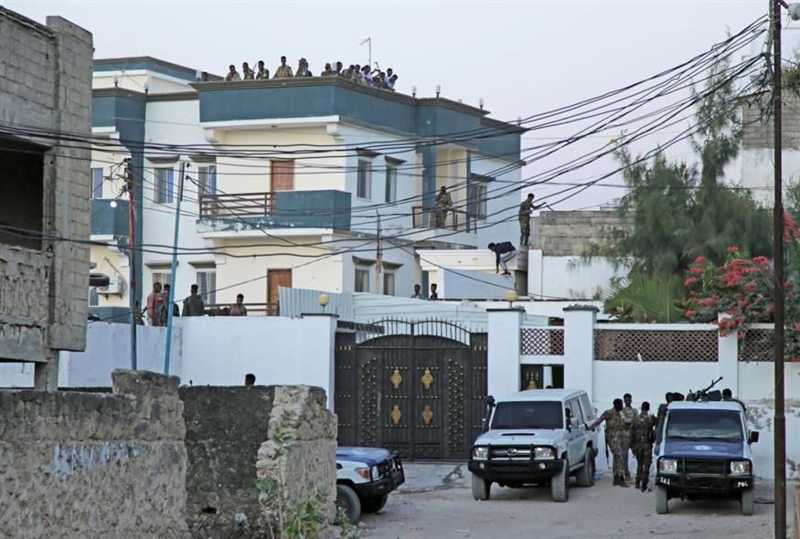 Δυνάμεις ασφαλείας στη Σομαλία (AP Photo/Farah Abdi Warsameh)
