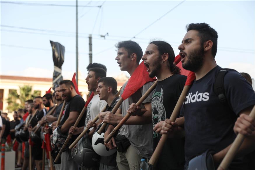 Πορεία διαμαρτυρίας στο κέντρο της Αθήνας κατά του νομοσχεδίου για τις διαδηλώσεις (eurokinissi/ΣΩΤΗΡΗΣ ΔΗΜΗΤΡΟΠΟΥΛΟΣ)