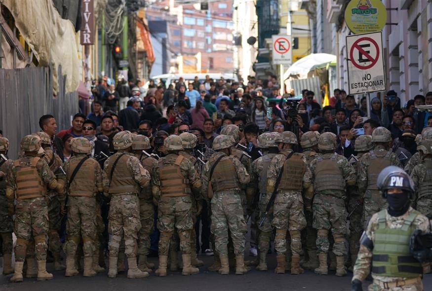 Βολιβία: Απόπειρα πραξικοπήματος/AP (gallery)