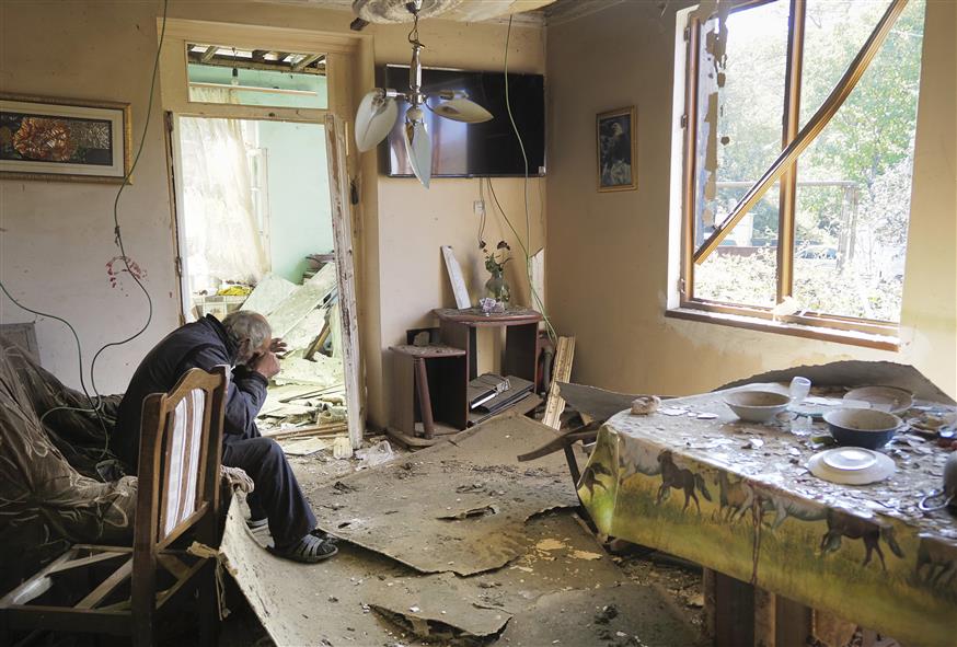 AP/Κατεστραμμένα σπίτια στο Ναγκόρνο-Καραμπάχ