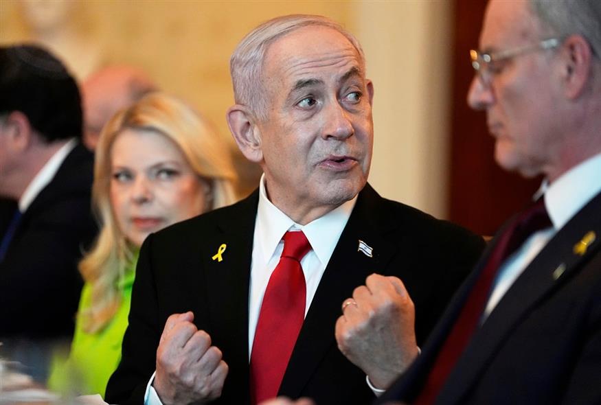 Ο Μπενιαμίν Νετανιάχου (AP Photo/Alex Brandon)
