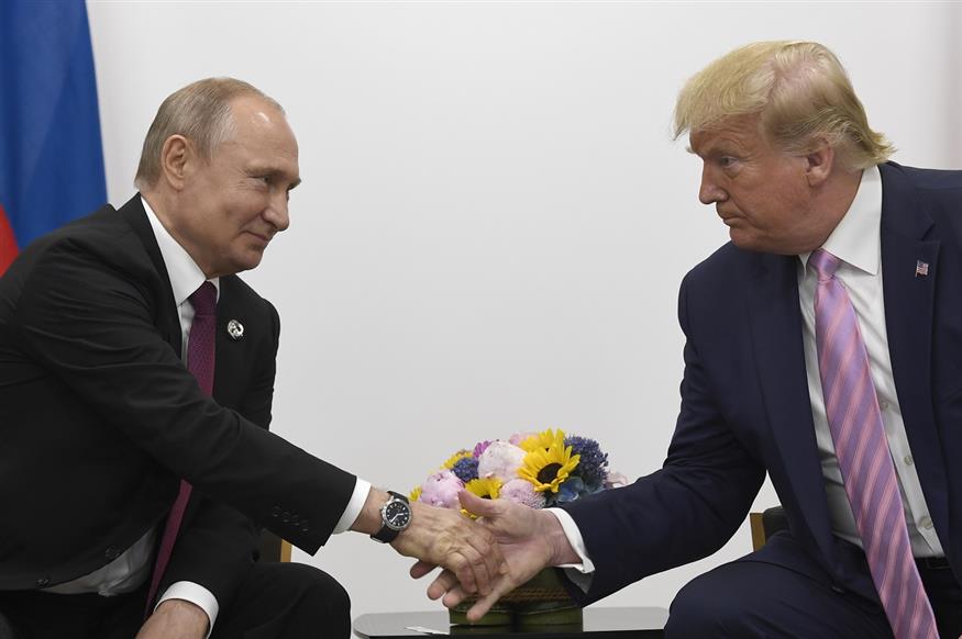 Βλάντιμιρ Πούτιν και Ντόναλντ Τραμπ (AP Photo/Susan Walsh, File)