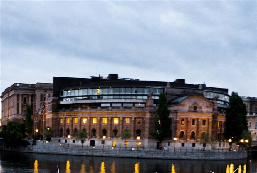 Το σουηδικό κοινοβούλιο στη Στοκχόλμη (Associated Press)