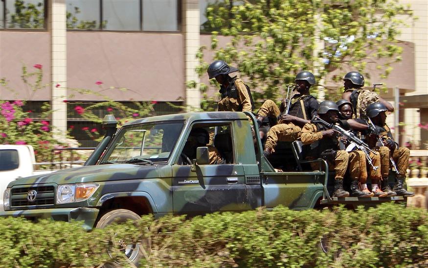 Επίθεση στη Μπουρκίνα Φάσο/(AP Photo/ Ludivine Laniepce)