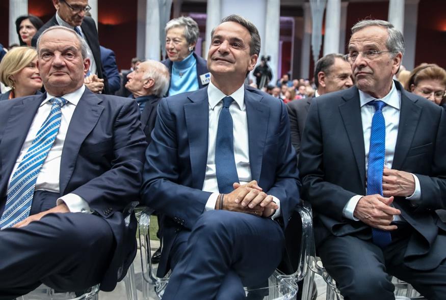 Καραμανλής - Μητσοτάκης - Σαμαράς / Eurokinissi