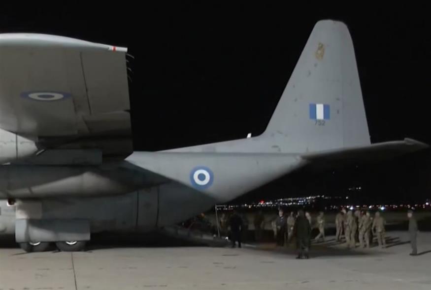 Άφιξη C-130 από Σουδάν