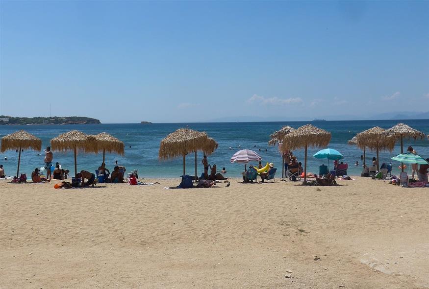παραλία Αθήνα (Eurokinissi)