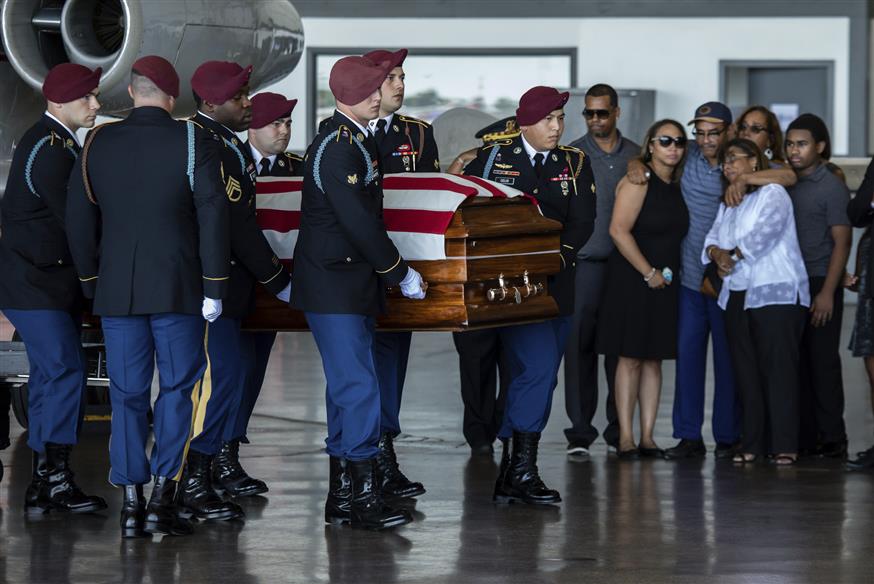 Νεκροί Αμερικανοί στρατιωτικοί στο Αφγανιστάν/(Zbigniew Bzdak/Chicago Tribune via AP, Pool)