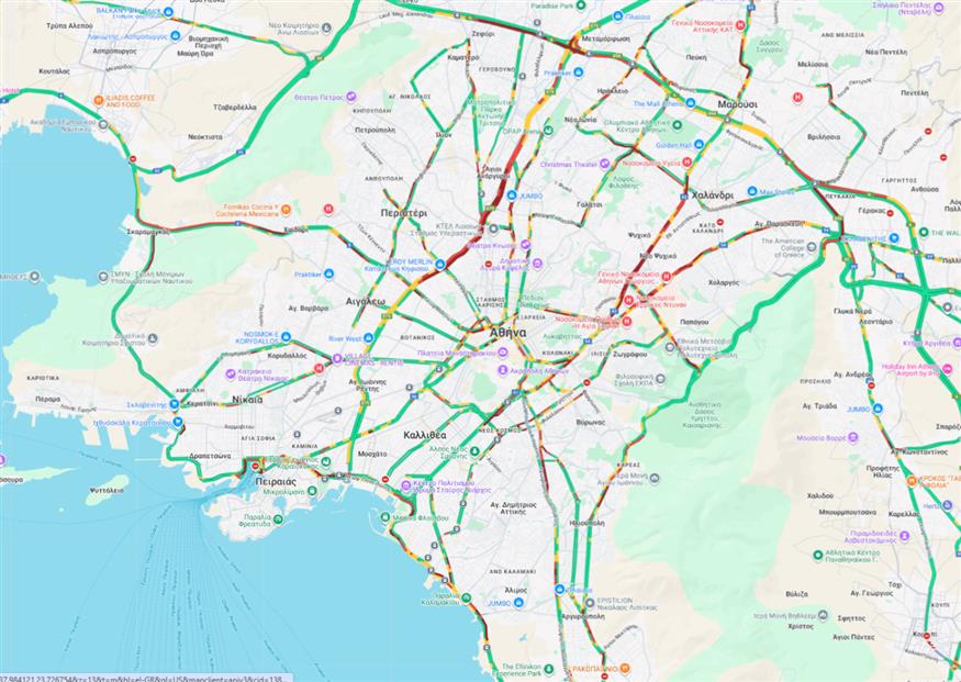 Κίνηση στους δρόμους και την Τετάρτη