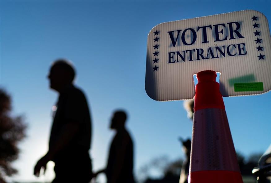 Εκλογές στις ΗΠΑ (AP Photo/David Goldman)