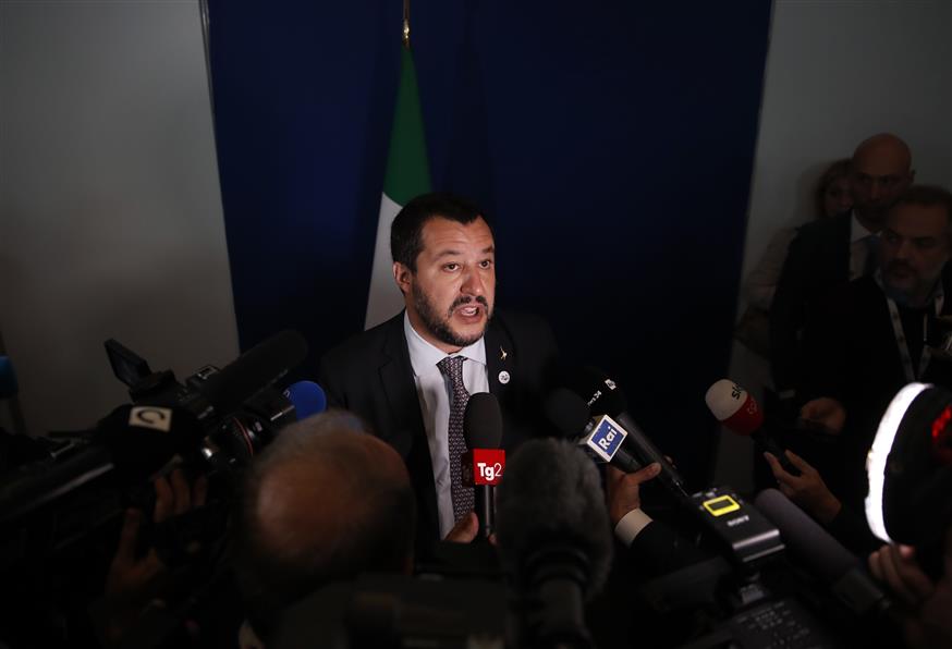Matteo Salvini/(AP Photo/Christophe Ena)