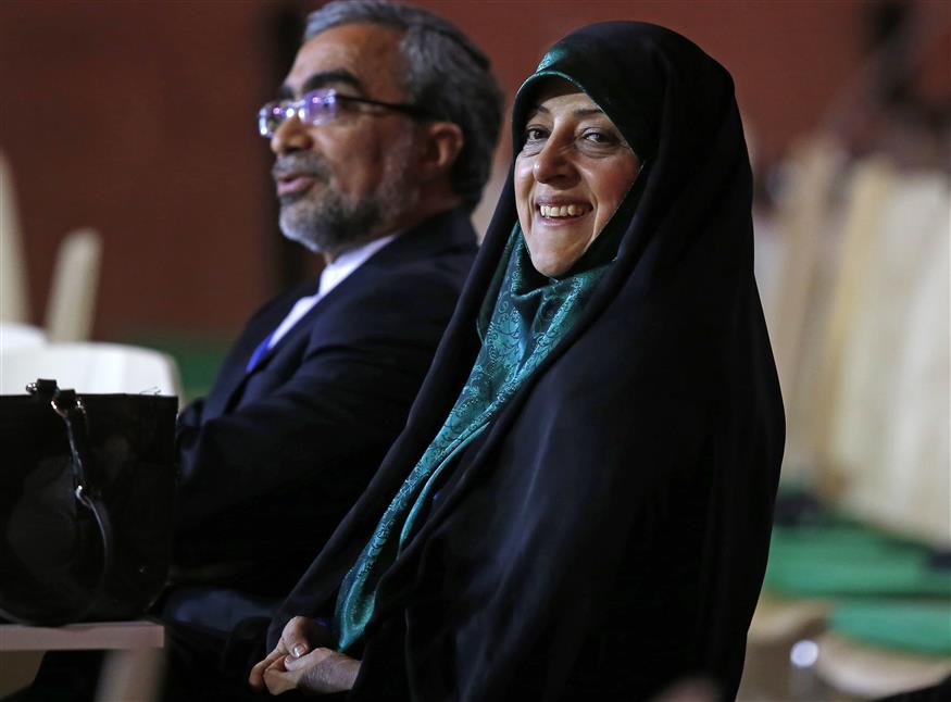 H αντιπρόεδρος του Ιράν, Masoumeh Ebtekar (AP Images)